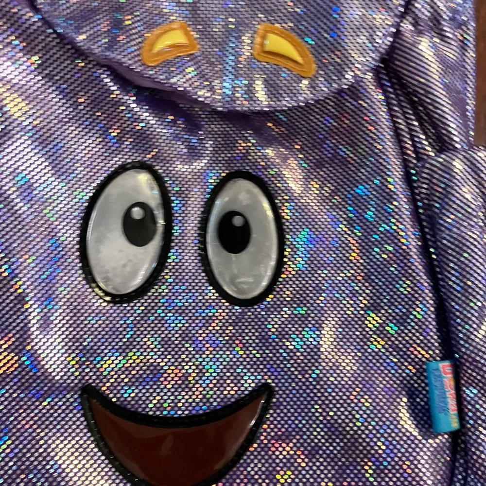 Purple Sparkly Dora the Explorer Backpack